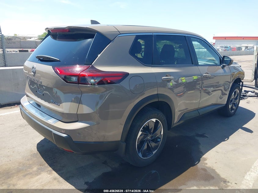 2024 Nissan Rogue VIN JN8BT3BB6RW444868 IAAI salvage auction — LEFT FRONT, Salvage Title, sold $5,700 on 2026-08-02 (photo 4)