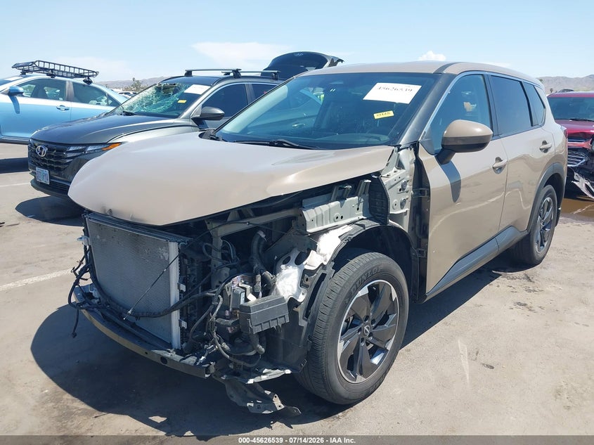2024 Nissan Rogue VIN JN8BT3BB6RW444868 IAAI salvage auction — LEFT FRONT, Salvage Title, sold $5,700 on 2026-08-02 (photo 6)