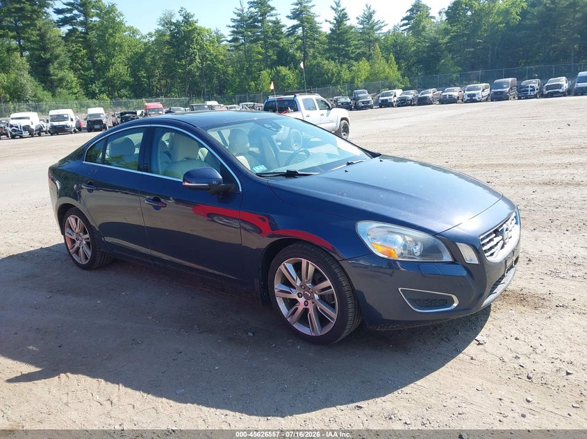 2012 Volvo S60 VIN YV1902FH7C2128173 IAAI salvage auction — NORMAL WEAR, Clear (Massachusetts), sold $850 on 2026-07-31 (photo 1)