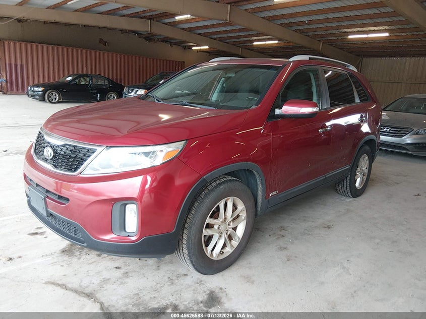 2015 Kia Sorento VIN 5XYKTDA69FG650278 IAAI salvage auction — NORMAL WEAR, Salvage Title, sold $800 on 2026-07-20 (photo 2)