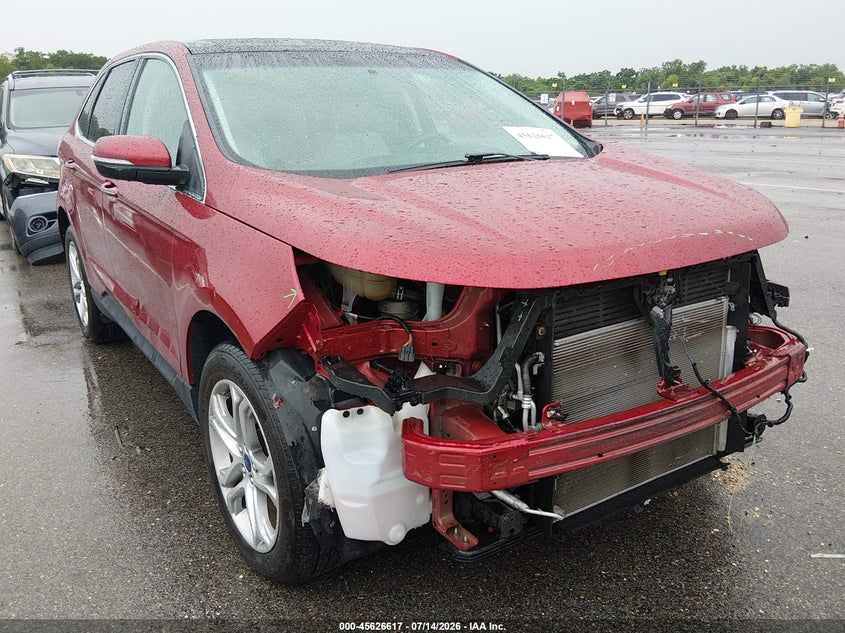 2016 Ford Edge VIN 2FMPK3K83GBB92015 IAAI salvage auction — FRONT END, Salvage (Louisiana), sold $3,050 on 2026-07-26 (photo 1)