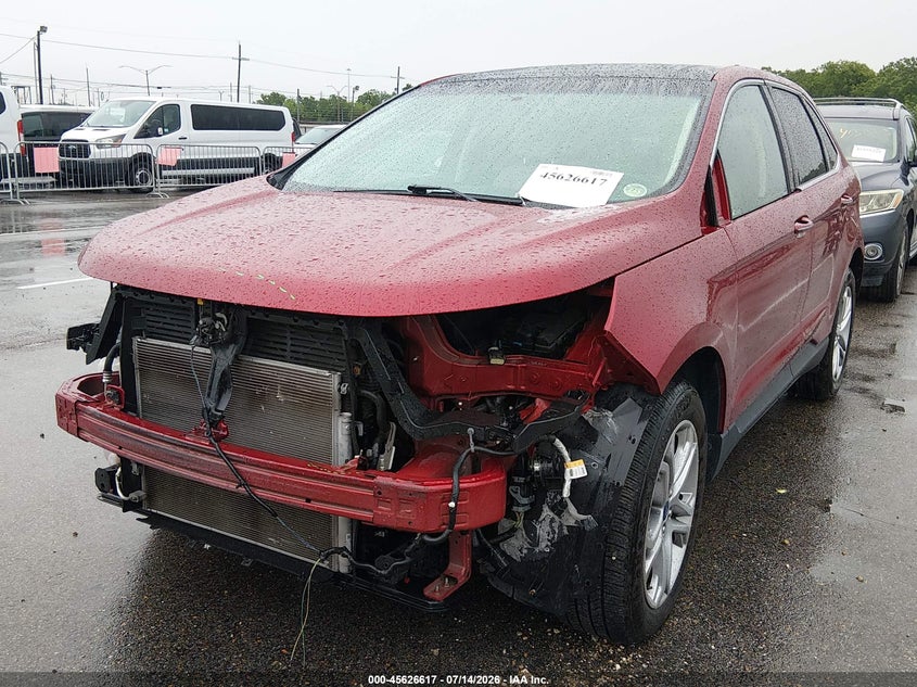 2016 Ford Edge VIN 2FMPK3K83GBB92015 IAAI salvage auction — FRONT END, Salvage (Louisiana), sold $3,050 on 2026-07-26 (photo 2)