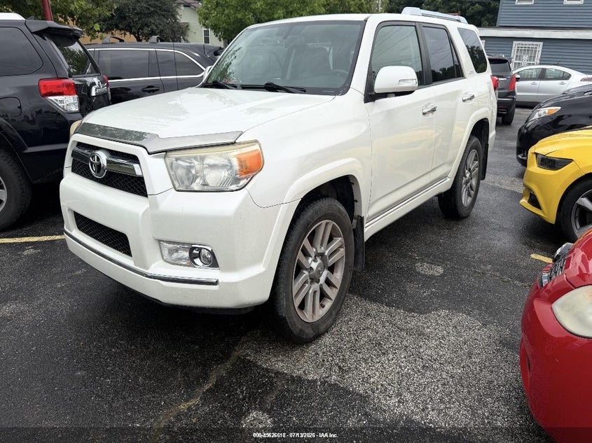 2010 Toyota 4runner VIN JTEBU5JR2A5023917 IAAI salvage auction — NORMAL WEAR, Clear (Indiana), sold $9,100 on 2026-07-29 (photo 2)