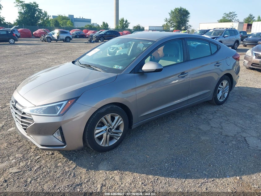 2020 Hyundai Elantra VIN KMHD84LF2LU086793 IAAI salvage auction — RIGHT REAR, Salvage Title, sold $2,000 on 2026-07-24 (photo 2)