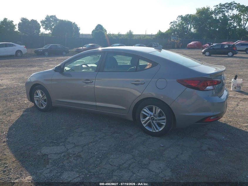 2020 Hyundai Elantra VIN KMHD84LF2LU086793 IAAI salvage auction — RIGHT REAR, Salvage Title, sold $2,000 on 2026-07-24 (photo 3)