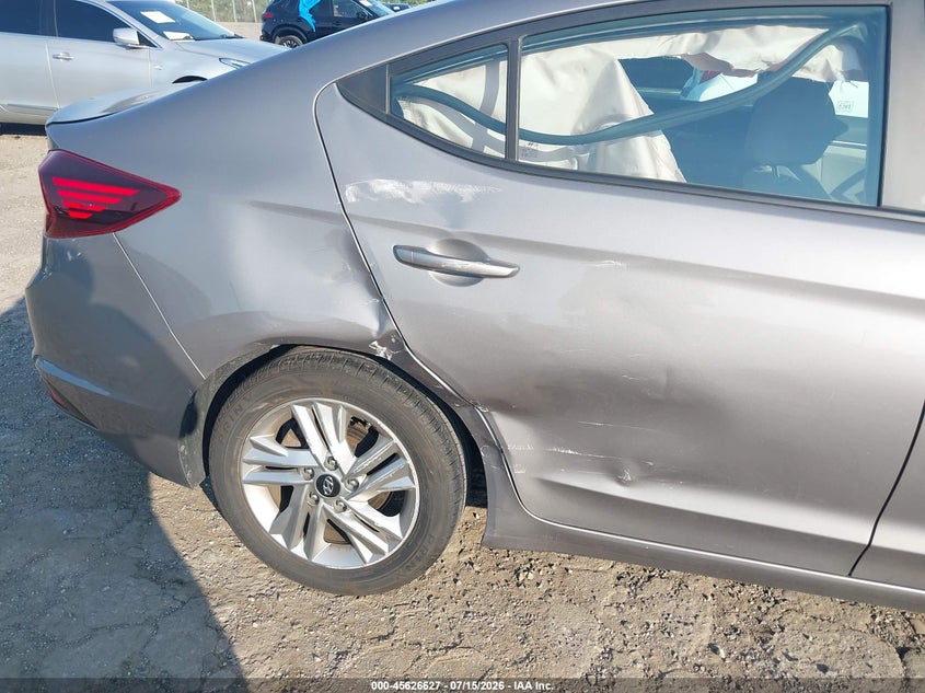 2020 Hyundai Elantra VIN KMHD84LF2LU086793 IAAI salvage auction — RIGHT REAR, Salvage Title, sold $2,000 on 2026-07-24 (photo 6)