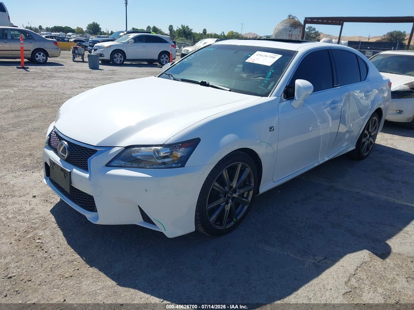 2015 Lexus Gs VIN JTHBE1BL3FA015780 IAAI salvage auction — THEFT, Salvage (California), sold $7,000 on 2026-07-30 (photo 2)