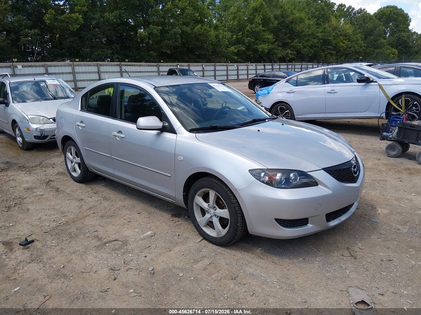 2005 Mazda 3 VIN JM1BK12F951306058 IAAI salvage auction — NORMAL WEAR, Clear (Tennessee), sold $775 on 2026-07-22 (photo 1)