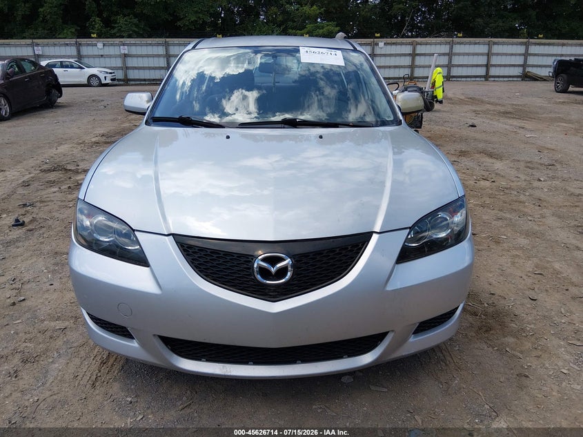 2005 Mazda 3 VIN JM1BK12F951306058 IAAI salvage auction — NORMAL WEAR, Clear (Tennessee), sold $775 on 2026-07-22 (photo 6)