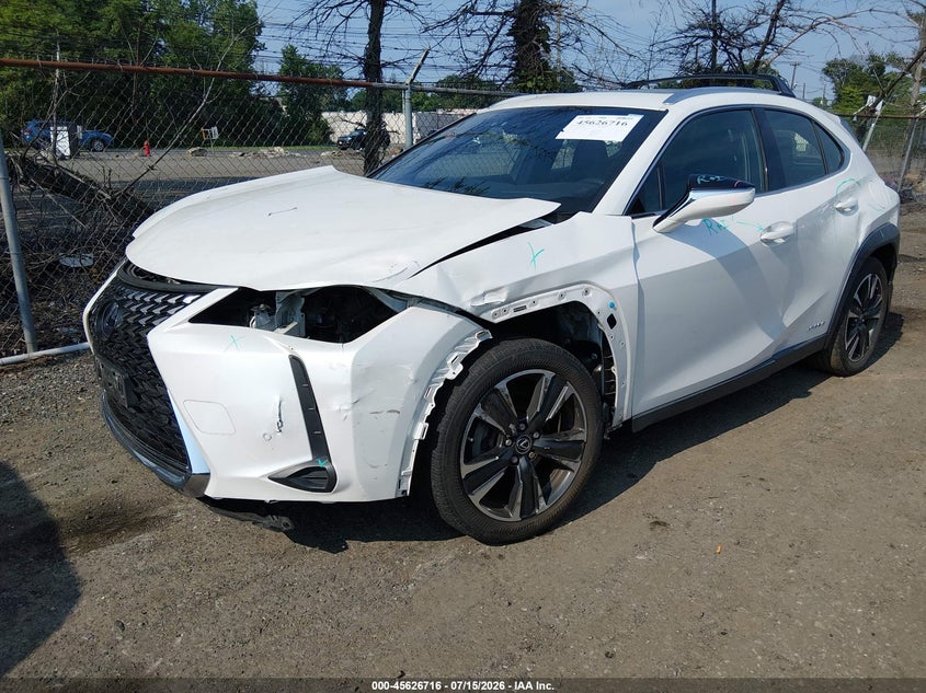 2019 Lexus Ux VIN JTHU9JBH6K2016127 IAAI salvage auction — FRONT END, Salvage (New Jersey), sold $8,775 on 2026-08-24 (photo 2)
