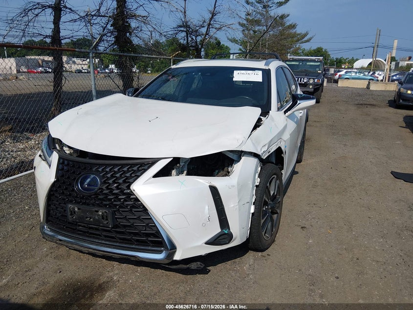 2019 Lexus Ux VIN JTHU9JBH6K2016127 IAAI salvage auction — FRONT END, Salvage (New Jersey), sold $8,775 on 2026-08-24 (photo 6)