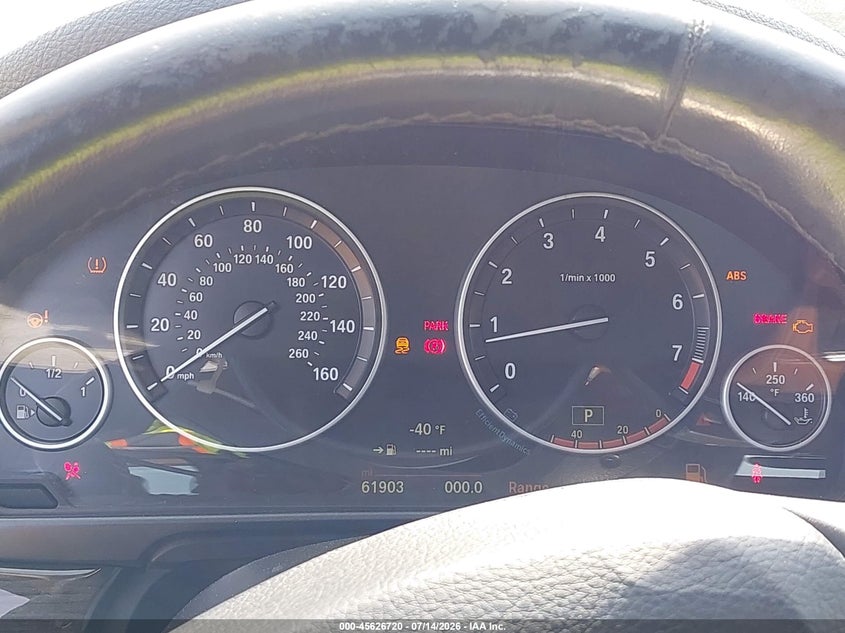 2015 BMW 5er VIN WBA5A7C57FD628963 IAAI salvage auction — REAR END, Mv-907A (New York), sold $775 on 2026-07-28 (photo 7)