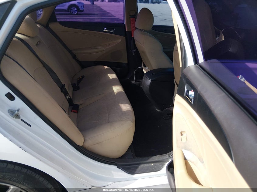 2014 Hyundai Sonata VIN 5NPEB4AC1EH885528 IAAI salvage auction — LEFT FRONT, Rebuildable (Florida), sold $525 on 2026-08-01 (photo 8)