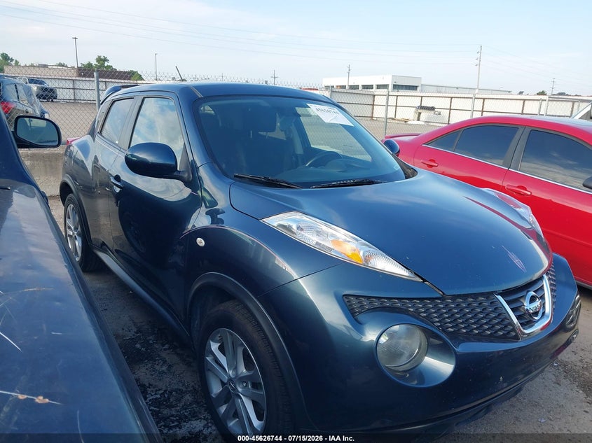 2011 Nissan Juke VIN JN8AF5MR1BT018635 IAAI salvage auction — NORMAL WEAR, Clear (Oklahoma), sold $50 on 2026-07-28 (photo 1)