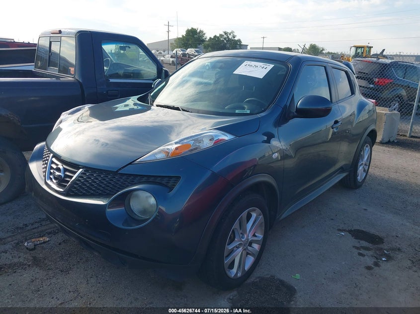 2011 Nissan Juke VIN JN8AF5MR1BT018635 IAAI salvage auction — NORMAL WEAR, Clear (Oklahoma), sold $50 on 2026-07-28 (photo 2)