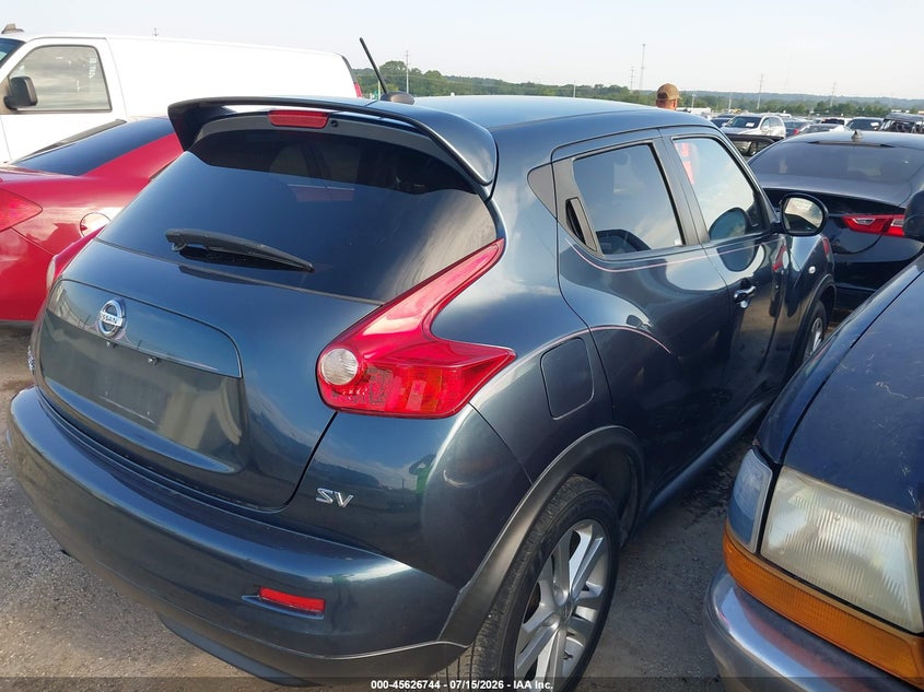 2011 Nissan Juke VIN JN8AF5MR1BT018635 IAAI salvage auction — NORMAL WEAR, Clear (Oklahoma), sold $50 on 2026-07-28 (photo 4)