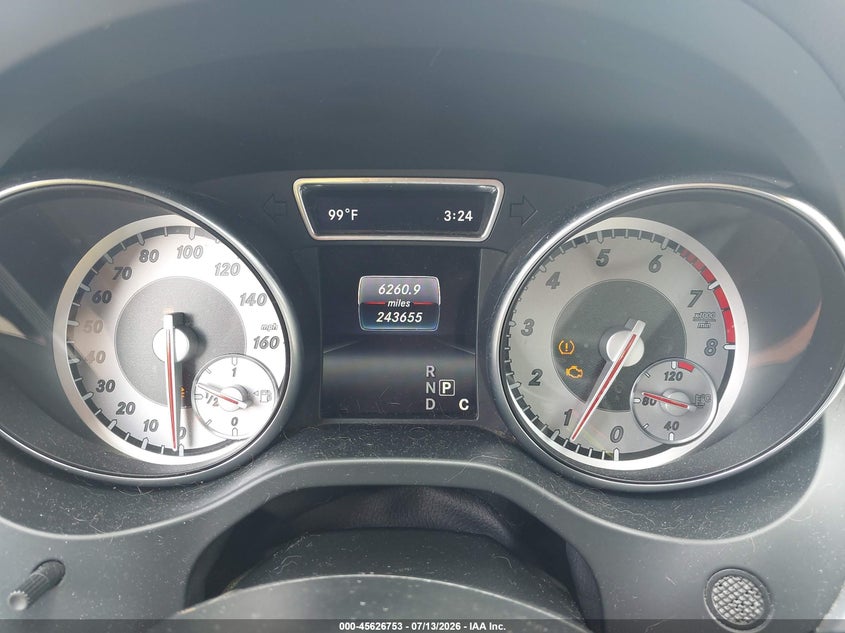 2016 Mercedes-benz VIN WDDSJ4EB8GN296038 IAAI salvage auction — NORMAL WEAR, Salvage Title, sold $1,500 on 2026-07-29 (photo 7)