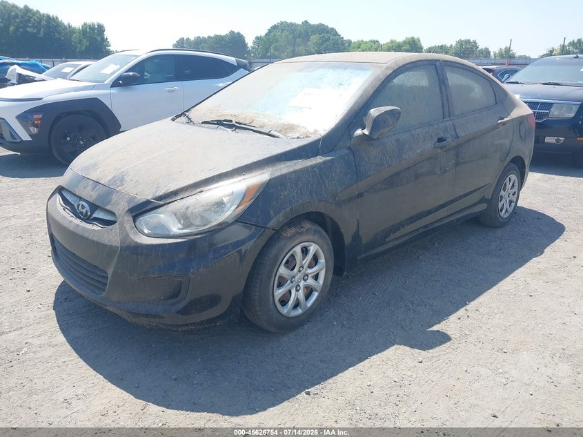 2012 Hyundai Accent VIN KMHCT4AE0CU168252 IAAI salvage auction — NORMAL WEAR, Clear (Arkansas), sold $625 on 2026-07-29 (photo 2)
