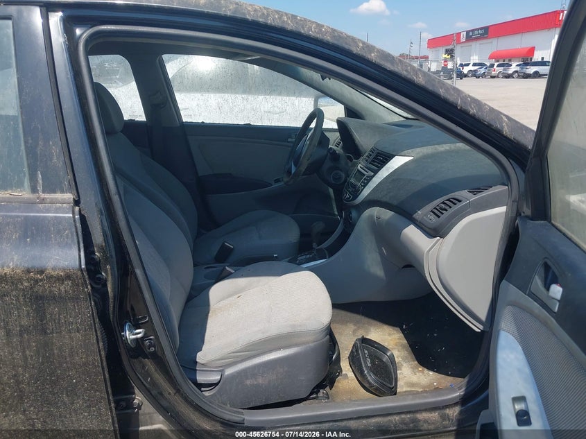 2012 Hyundai Accent VIN KMHCT4AE0CU168252 IAAI salvage auction — NORMAL WEAR, Clear (Arkansas), sold $625 on 2026-07-29 (photo 5)