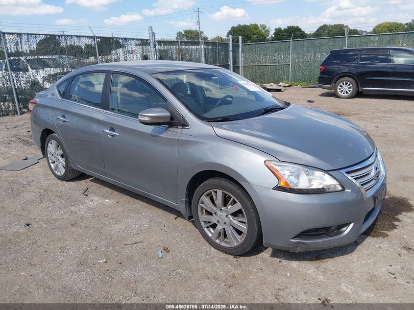 2013 Nissan Sentra VIN 3N1AB7AP4DL623300 IAAI salvage auction — NORMAL WEAR, Salvage Title, sold $300 on 2026-07-17 (photo 1)