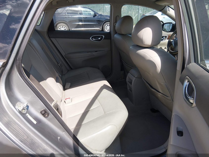 2013 Nissan Sentra VIN 3N1AB7AP4DL623300 IAAI salvage auction — NORMAL WEAR, Salvage Title, sold $300 on 2026-07-17 (photo 8)