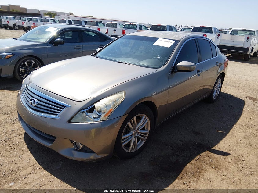 2013 Infiniti G VIN JN1CV6AP6DM301984 IAAI salvage auction — LEFT & RIGHT, Salvage (California), sold $425 on 2026-07-27 (photo 2)