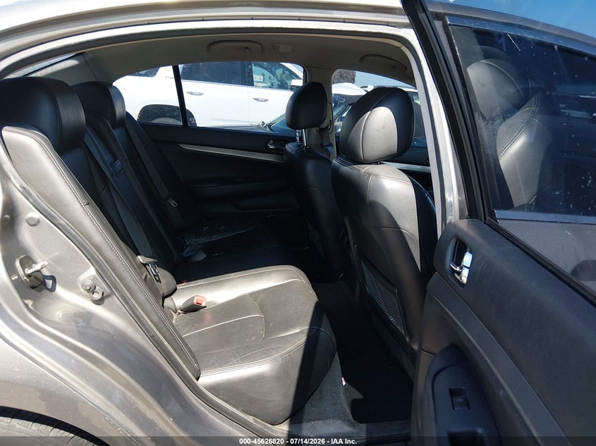 2013 Infiniti G VIN JN1CV6AP6DM301984 IAAI salvage auction — LEFT & RIGHT, Salvage (California), sold $425 on 2026-07-27 (photo 8)
