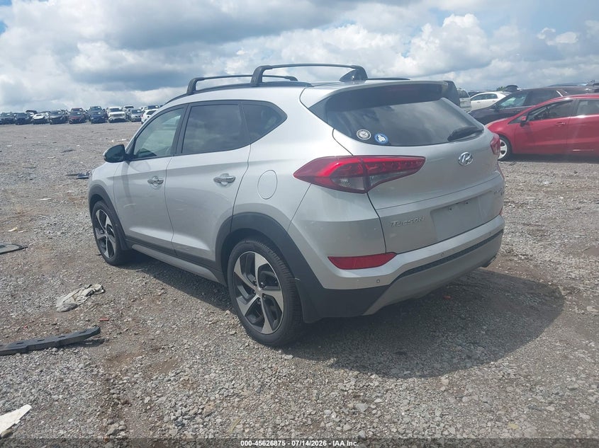 2017 Hyundai Tucson VIN KM8J3CA29HU336324 IAAI salvage auction — NORMAL WEAR, Salvage Title, sold $3,600 on 2026-07-23 (photo 3)