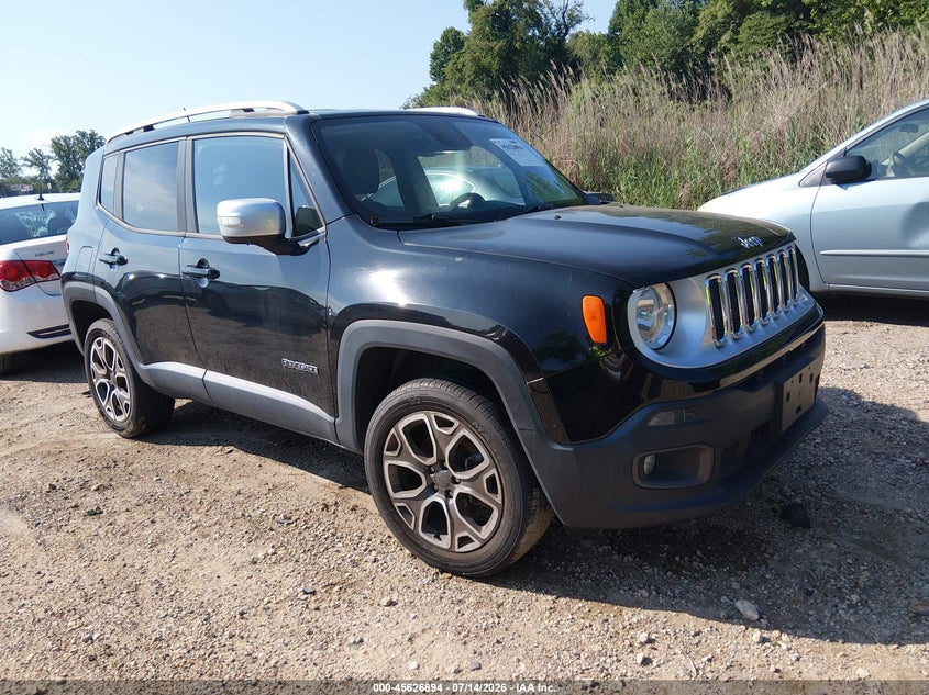 2016 Jeep Renegade VIN ZACCJBDT9GPC60086 IAAI salvage auction — NORMAL WEAR, Clear (Maryland), sold $25 on 2026-08-08 (photo 1)