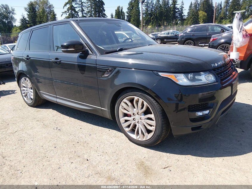 2016 Land rover Range rover sport VIN SALWR2EFXGA590620 IAAI salvage auction — NORMAL WEAR, Clear (Washington), sold $2,850 on 2026-07-29 (photo 1)