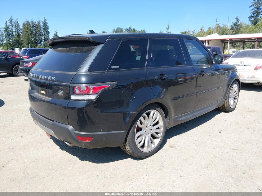 2016 Land rover Range rover sport VIN SALWR2EFXGA590620 IAAI salvage auction — NORMAL WEAR, Clear (Washington), sold $2,850 on 2026-07-29 (photo 4)