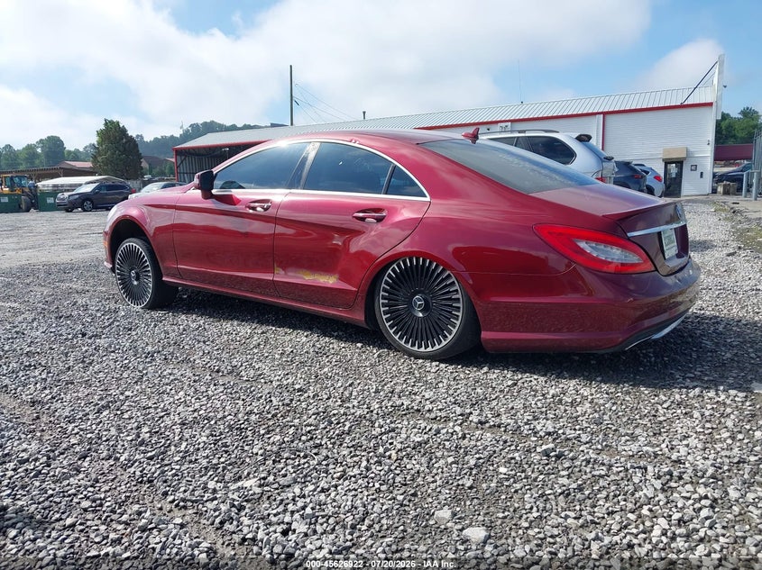 2012 Mercedes-benz Cls-klasse VIN WDDLJ9BB2CA021496 IAAI salvage auction — VANDALISM, Salvage (North Carolina), sold $3,450 on 2026-09-04 (photo 3)