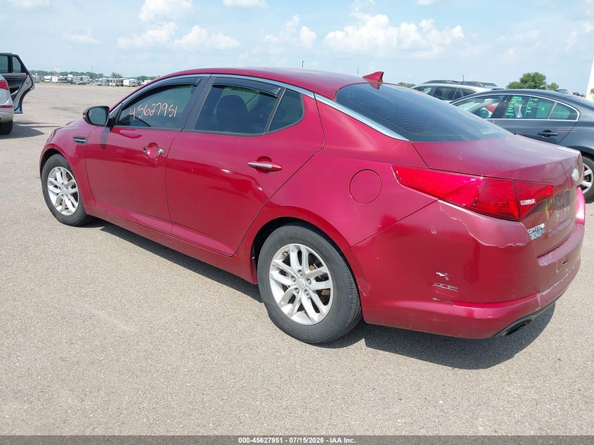 2013 Kia Optima VIN 5XXGM4A77DG211867 IAAI salvage auction — SIDE, Parts Only Bos (Minnesota), sold $25 on 2026-07-29 (photo 3)