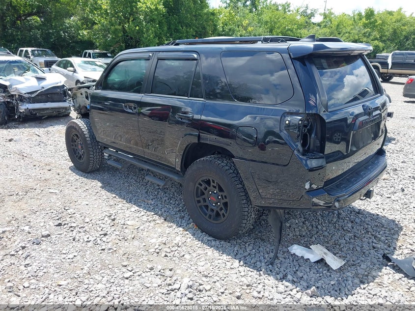 2019 Toyota 4runner VIN JTEBU5JR2K5668990 IAAI salvage auction — FRONT & REAR, Salvage Title, sold $9,400 on 2026-07-30 (photo 3)