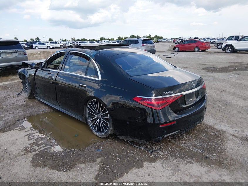 2021 Mercedes-benz S-klasse VIN W1K6G7GB1MA043340 IAAI salvage auction — ALL OVER, Salvage (Texas), sold $1,150 on 2026-07-29 (photo 3)