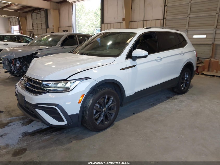 2022 Volkswagen Tiguan VIN 3VV2B7AX6NM177259 IAAI salvage auction — FRONT END, Salvage (North Carolina), sold $8,000 on 2026-08-20 (photo 2)