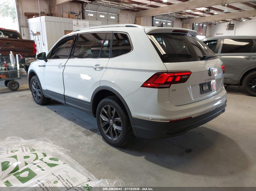 2022 Volkswagen Tiguan VIN 3VV2B7AX6NM177259 IAAI salvage auction — FRONT END, Salvage (North Carolina), sold $8,000 on 2026-08-20 (photo 3)