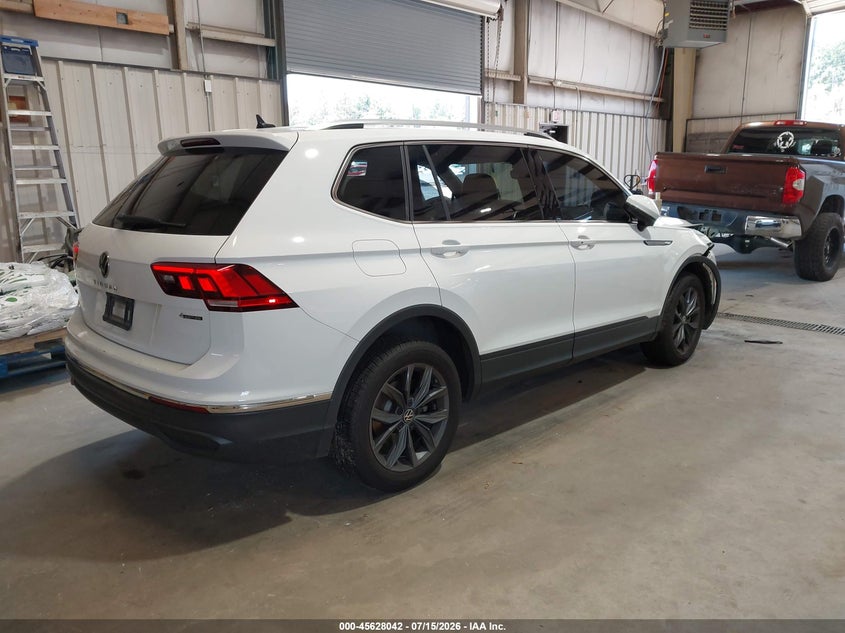 2022 Volkswagen Tiguan VIN 3VV2B7AX6NM177259 IAAI salvage auction — FRONT END, Salvage (North Carolina), sold $8,000 on 2026-08-20 (photo 4)