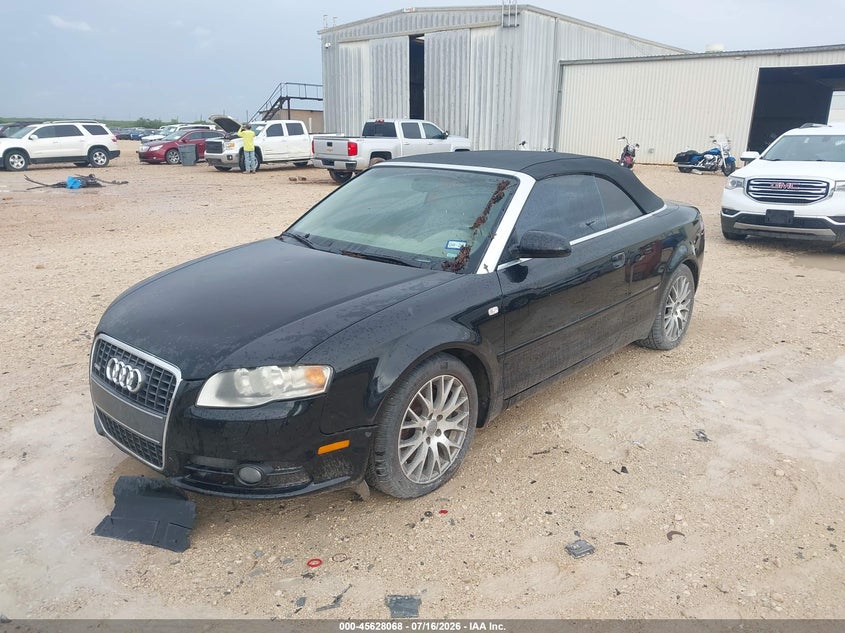 2009 Audi A4 VIN WAUAF48H69K006114 IAAI salvage auction — NORMAL WEAR, Original (Texas), sold $225 on 2026-07-30 (photo 2)