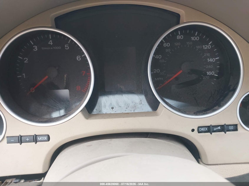 2009 Audi A4 VIN WAUAF48H69K006114 IAAI salvage auction — NORMAL WEAR, Original (Texas), sold $225 on 2026-07-30 (photo 7)