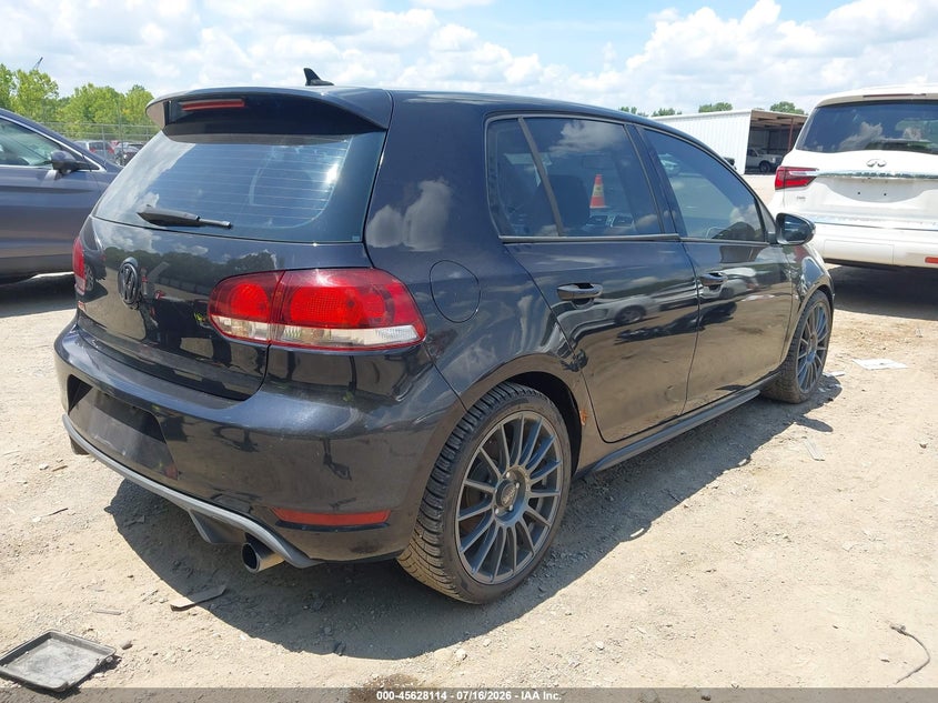 2013 Volkswagen Gti VIN WVWGV7AJ5DW093441 IAAI salvage auction — NORMAL WEAR, Wait Title, sold $1,950 on 2026-08-05 (photo 4)