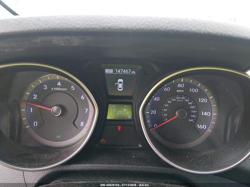 2016 Hyundai Elantra VIN KMHD35LH0GU270769 IAAI salvage auction — NORMAL WEAR, Salvage Title, sold $1,825 on 2026-07-29 (photo 7)