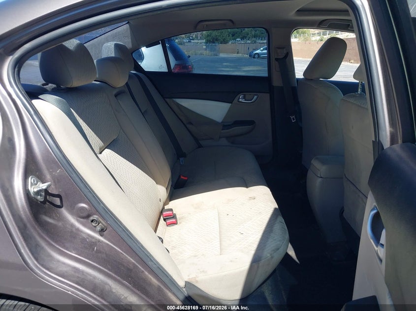2015 Honda Civic VIN 2HGFB2F88FH524483 IAAI salvage auction — FRONT END, Salvage (California), sold $1,350 on 2026-07-30 (photo 8)