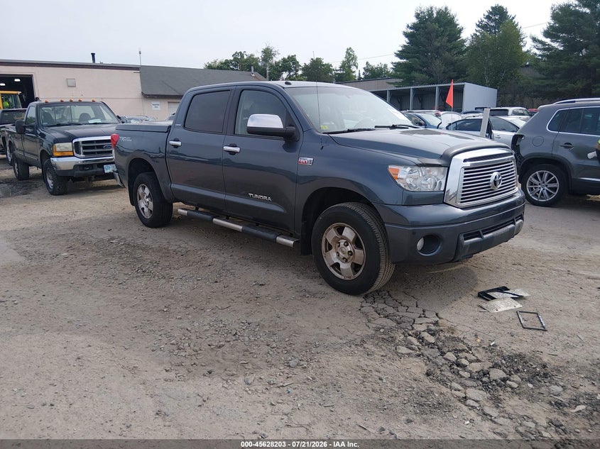 2010 Toyota Tundra VIN 5TFHY5F18AX142193 IAAI salvage auction — NORMAL WEAR, Original (New Hampshire), sold $3,825 on 2026-07-29 (photo 1)