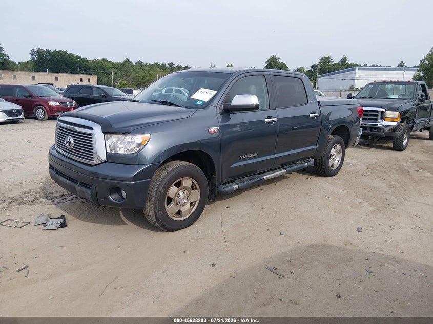 2010 Toyota Tundra VIN 5TFHY5F18AX142193 IAAI salvage auction — NORMAL WEAR, Original (New Hampshire), sold $3,825 on 2026-07-29 (photo 2)