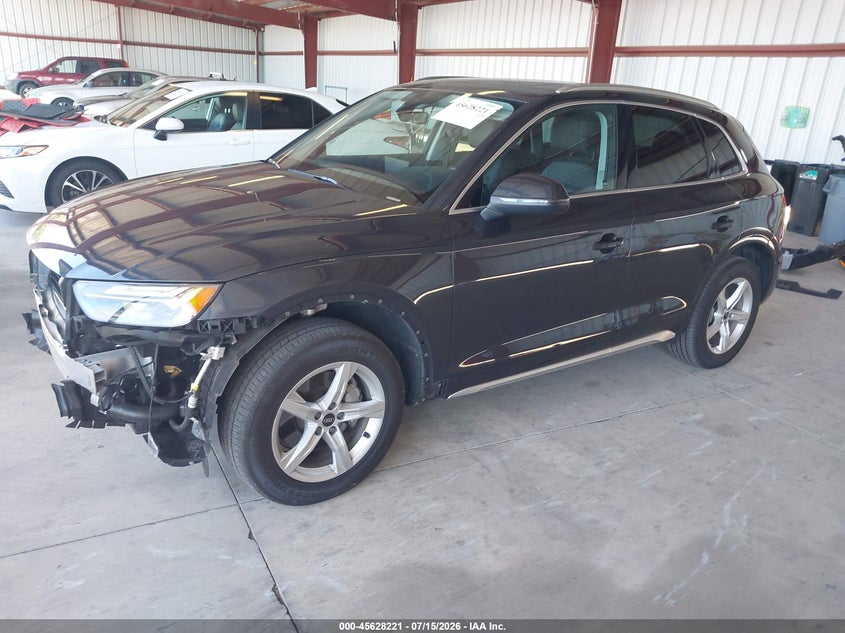 2023 Audi Q5 VIN WA1ABAFY8P2189717 IAAI salvage auction — FRONT END, Salvage Title, sold $13,300 on 2026-07-28 (photo 2)