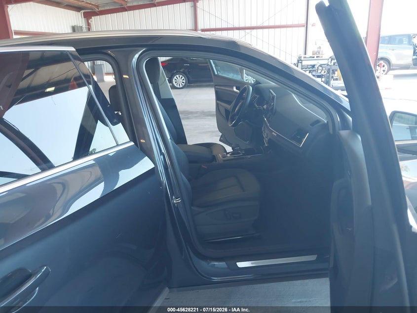 2023 Audi Q5 VIN WA1ABAFY8P2189717 IAAI salvage auction — FRONT END, Salvage Title, sold $13,300 on 2026-07-28 (photo 5)