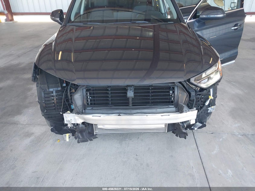 2023 Audi Q5 VIN WA1ABAFY8P2189717 IAAI salvage auction — FRONT END, Salvage Title, sold $13,300 on 2026-07-28 (photo 6)