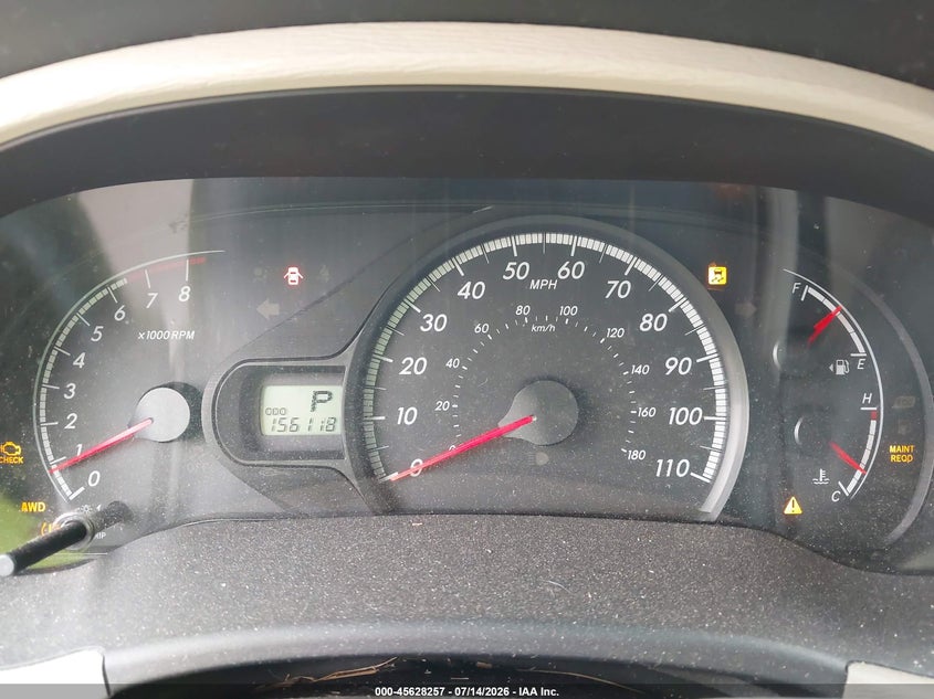 2011 Toyota Sienna VIN 5TDJK3DC4BS011779 IAAI salvage auction — NORMAL WEAR, Original (Maine), sold $1,850 on 2026-07-30 (photo 7)
