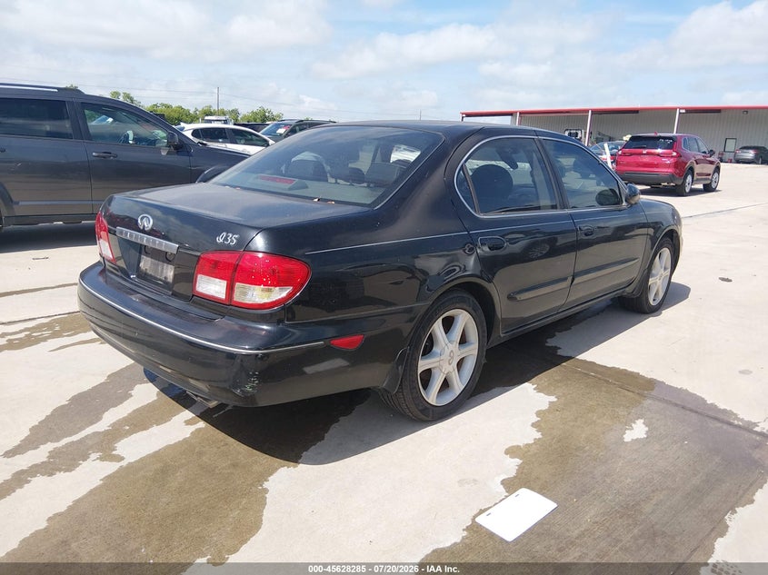 2002 Infiniti I35 VIN JNKDA31A42T027726 IAAI salvage auction — NORMAL WEAR, Original (Texas), sold $350 on 2026-07-31 (photo 4)